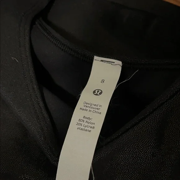 lululemon athletica Black Long Sleeve Crop Top - Picture 4 of 5